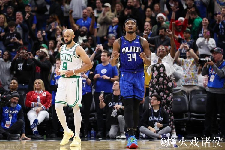 骑士大胜爵士豪取5连胜 布朗35分魔术惊险逆转绿军